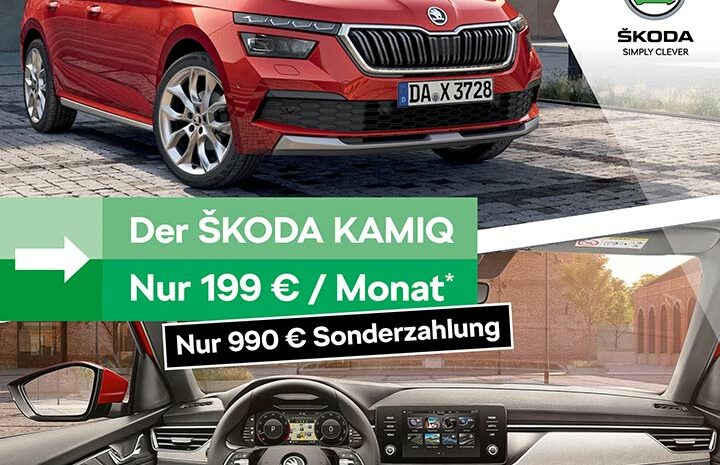  Škoda Kamiq Umsteigerwochen