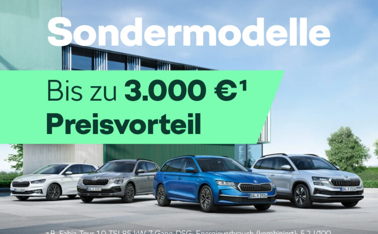  Die Škoda Tour Sondermodelle